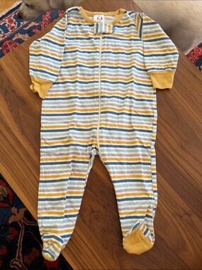 Gerber Striped Footed One-Piece  3-6 Months